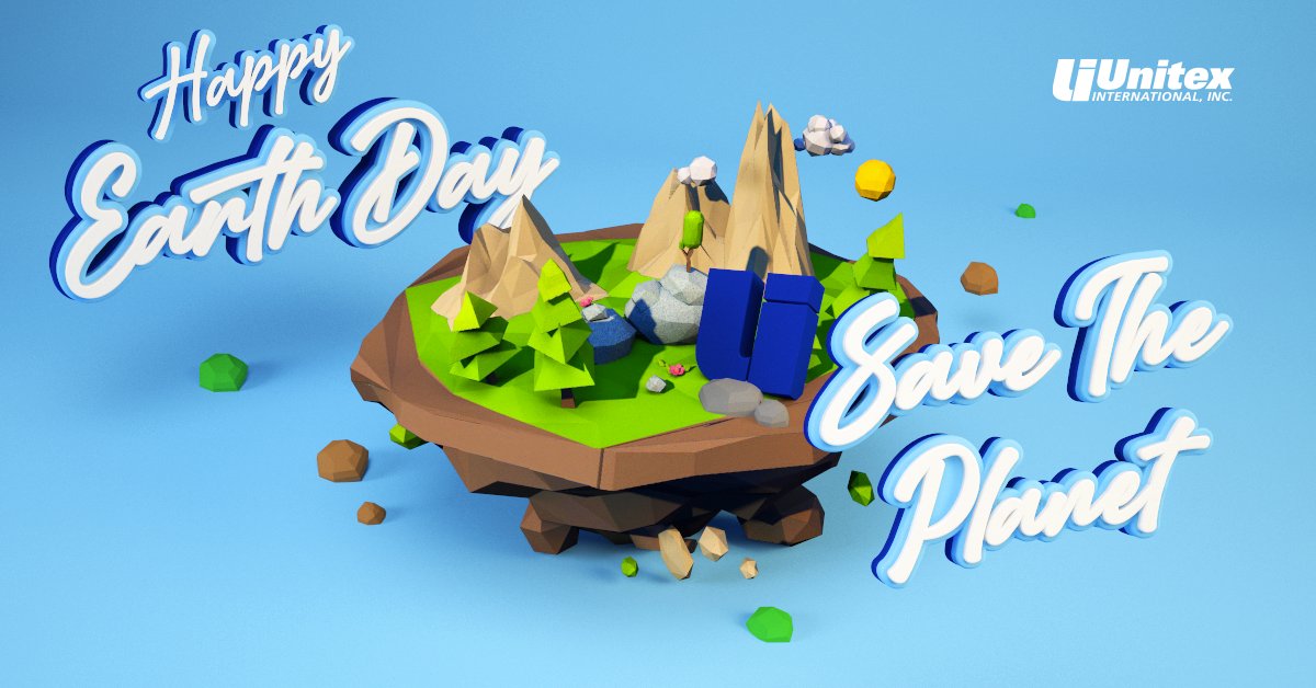 Happy #EarthDay from Unitex International! 🌱