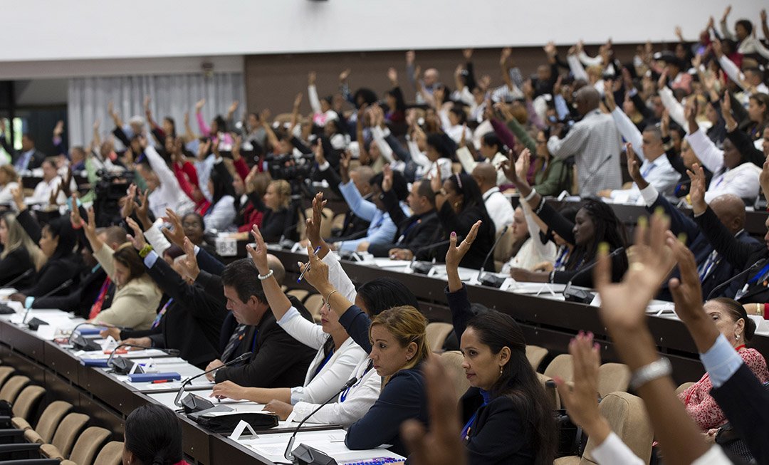 #Cuba Ya está constituida oficialmente nuestra #AsambleaDelPueblo. #Chambas