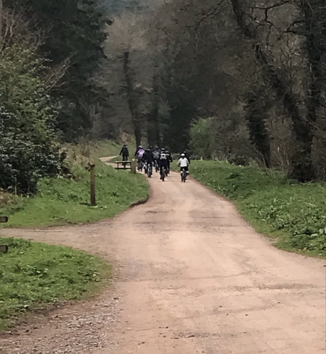 TeamUCS_CG's tweet photo. Level 3 Uniformed Protective Services Yr 2 students are up on the Quantock Hills this morning. They are being assessed in Mountain Biking as part of their Outdoor Skills unit. Next week Tree climbing!
#ExmoorAdventures
#Outsideclassroom
#inspiringlearners https://t.co/JzKjKMCOMg