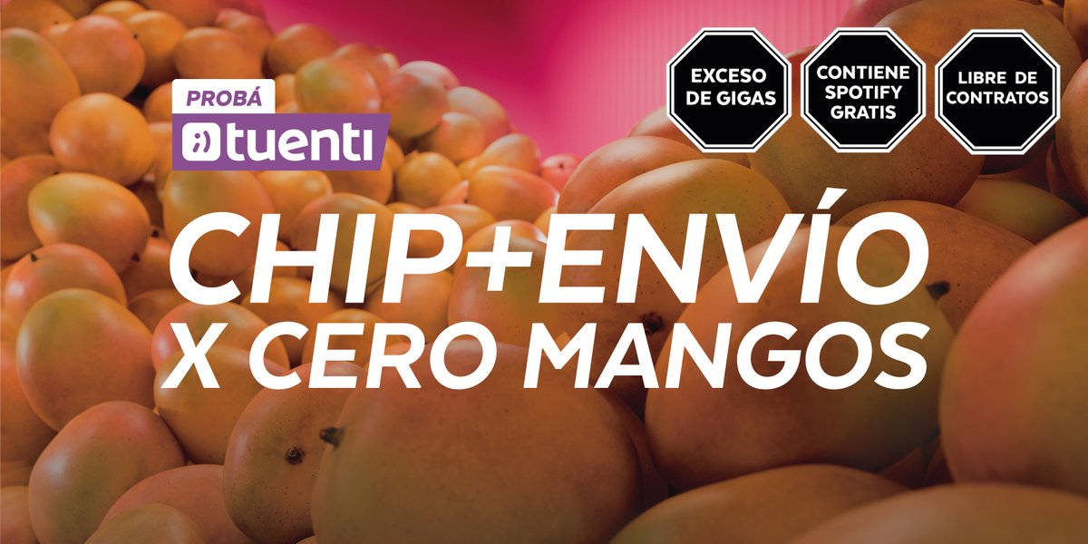 Incluso así, la promo sigue siendo increíble 😎. ¡No te la pierdas y probá hoy Tuenti. Lit! #TuentiLit