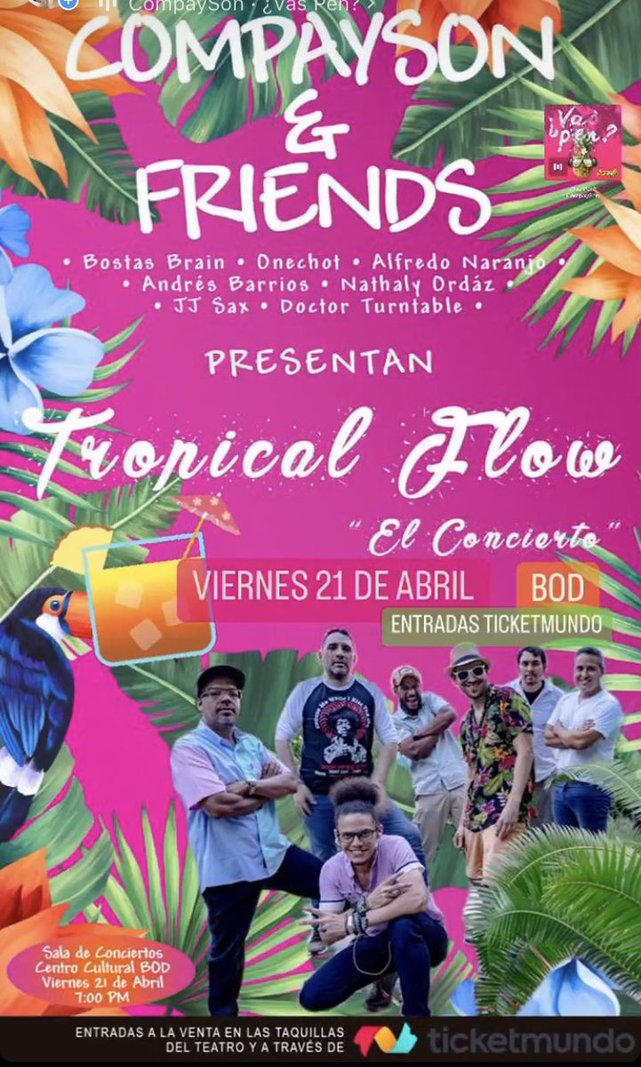 ¿Quién lleva flow tropical?  <a href="/CompaySon/">CompaySon</a> <a href="/OneChot/">IG: OneChot👻</a> <a href="/McBostasBrain/">Bostas Brain</a> @CCulturalBOD