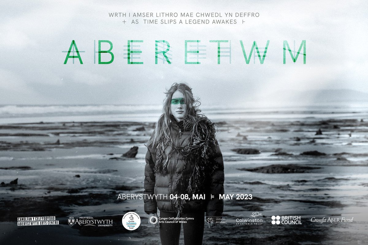 A B E R E T W M

Wrth i amser lithro mae chwedl yn deffro

Digwyddiad safle-penodol, a arweinir gan y bobl, i ddathlu Hanner canmlwyddiant Canolfan y Celfyddydau Aberystwyth.

3 - 8 Mai 2023, Aberystwyth

Am ragor o wybodaeth ewch at aberystwythartscentre.co.uk/outdoor-event/…