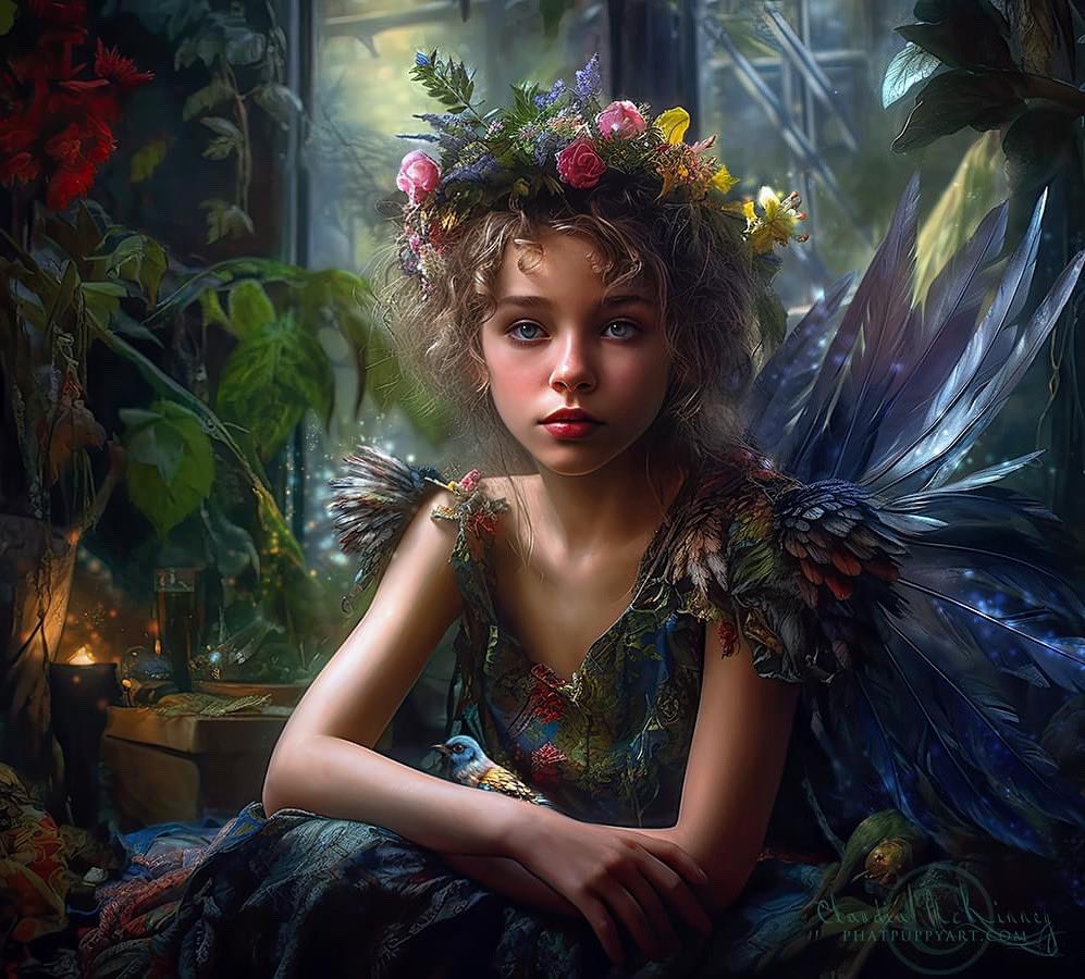 “The Reluctant Fairy”

Prints and merch are at our new store
Polarpixelexpress.com

#Digitalart #MixedMedia #FantasyArt #EmotionalArt #NFT #NFTCommunity #AIArt #ProcreatePainting #Photoshop #licensedartist