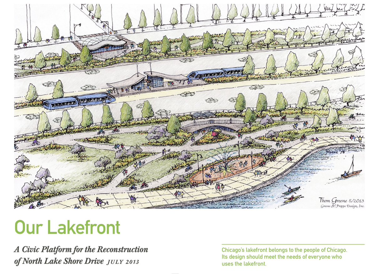 MarySueBarrett's tweet photo. Please tune in to @WBEZreset with @SashaAnnSimons today around 12:15 for discussion of the huge potential to #RedefineTheDrive
To prepare for the panel on today’s plans, I reviewed the 2013 civic platform crafted by @Metroplanners @activetrans @A4GL @chiarchitecture @NRDC ++ https://t.co/Wj5Q5xwKRU