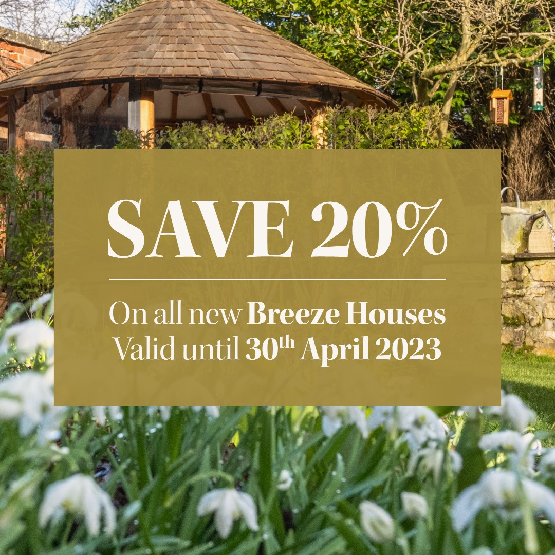 BreezeHouseUK's tweet photo. 🌿 As warmer Spring days arrive, we’re offering huge savings across our range of luxury Breeze House gazebos.

Browse our collection online and find your nearest showsite to visit ➡️ https://t.co/HEMpyGcHWV https://t.co/ArZ7py6ypc