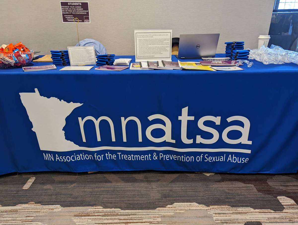ATSA_Official's tweet photo. We're here at the membership booth at #MNATSA! VERY Excited to be welcomed to this great conference! Stop by to learn about waived application fees for membership and a fully sponsored first year membership for Students! https://t.co/PUpk4FBn4F