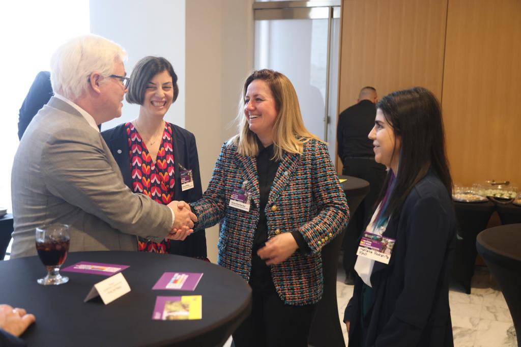 LM_Phillips's tweet photo. “We recognize that women are the resilient agents of change that we need in order to transform food systems.” Parliamentary Sec @anitavandenbeld , speaking at the presentation of The Status of Women in Agrifood Systems in Ottawa, with @BethBechdol, @slavchevska #LetsGrowEquality https://t.co/U0IkJxtXHK