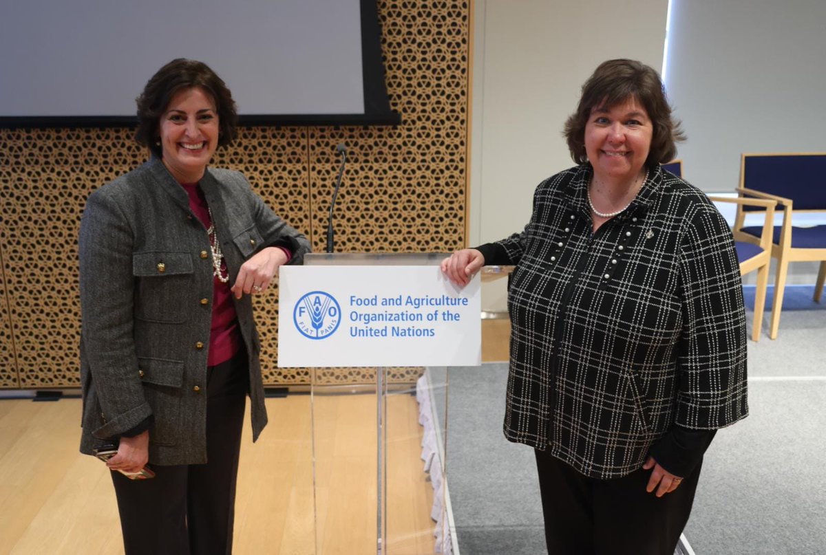 LM_Phillips's tweet photo. “We recognize that women are the resilient agents of change that we need in order to transform food systems.” Parliamentary Sec @anitavandenbeld , speaking at the presentation of The Status of Women in Agrifood Systems in Ottawa, with @BethBechdol, @slavchevska #LetsGrowEquality https://t.co/U0IkJxtXHK