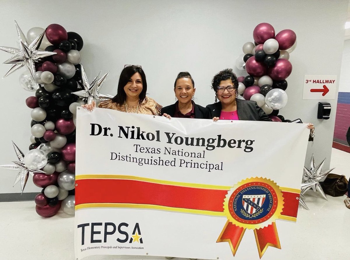 Todd Hunter (@toddahunter) on Twitter photo Big congratulations to Nikol Youngberg, EdD from Flour Bluff ISD on being named the 2023 National Distinguished Principal of the Year for the Texas Elementary Principals and Supervisors Association! Thank you for your vital contribution to <a href="/FlourBluffISD/">Flour Bluff ISD</a> #txlege Big congratulations to Nikol Youngberg, EdD from Flour Bluff ISD on being named the 2023 National Distinguished Principal of the Year for the Texas Elementary Principals and Supervisors Association! Thank you for your vital contribution to <a href="/FlourBluffISD/">Flour Bluff ISD</a> #txlege