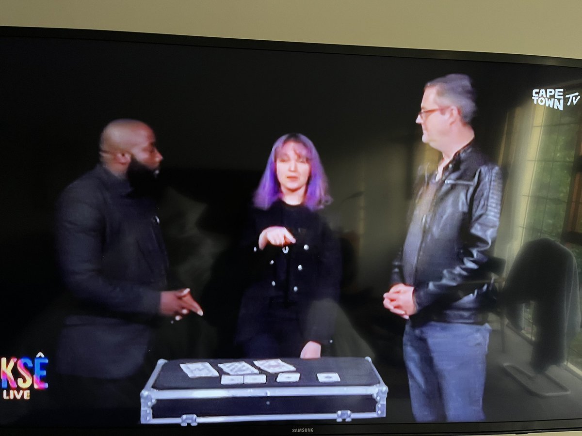 🇿🇦 @anja_steyn on Impossible on  <a href="/capetowntv/">Cape Town TV</a> #ekse - A magic star.  Catch the repeat  tomorrow Thursday 9am #VR

Details here:

thecaperobyn.co.za/magic-news-new…
#VR