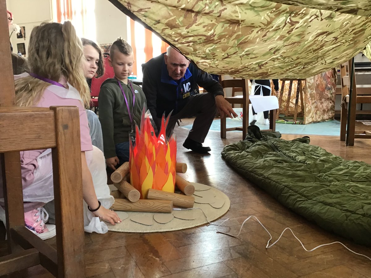 MiniExplorersPD's tweet image. Our #ServiceChildren group enjoyed a fun packed afternoon @TheVCGallery as part of our celebrations for #MonthOfTheMilitaryChild 💜Really special to link up with @YsgolGelliAur  A special thank you to Emma @SSCECymru and Steph @TheVCGallery #ForcesFamily @PDCSPrimary