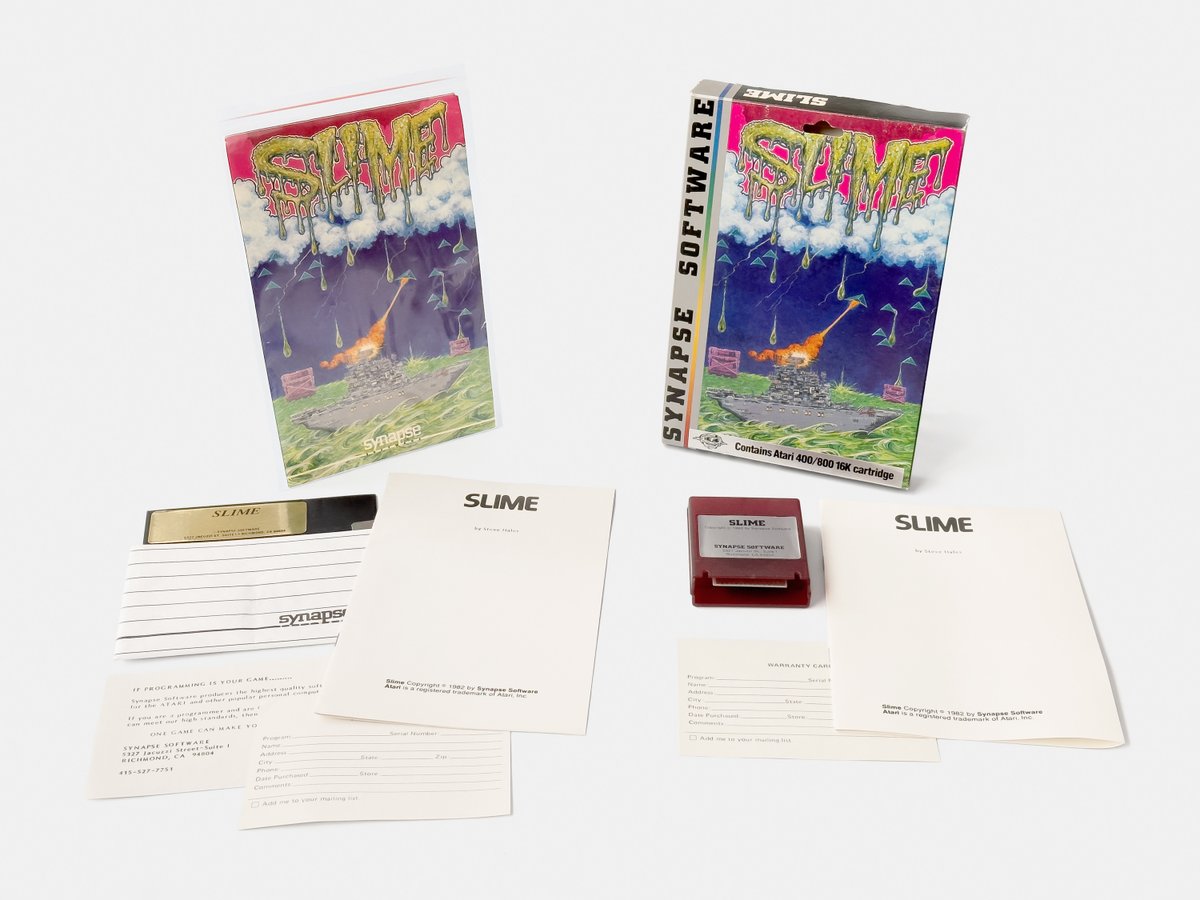 ErnstKrogtoft's tweet image. Q-Bits From my Personal Collection – Slime
retro365.blog/2023/04/19/q-b…
Part four in my series of smaller articles on Synapse Software, as told through the games that defined the company. 
#Slime #SynapseSoftware #SteveHales #Atari #retrogames