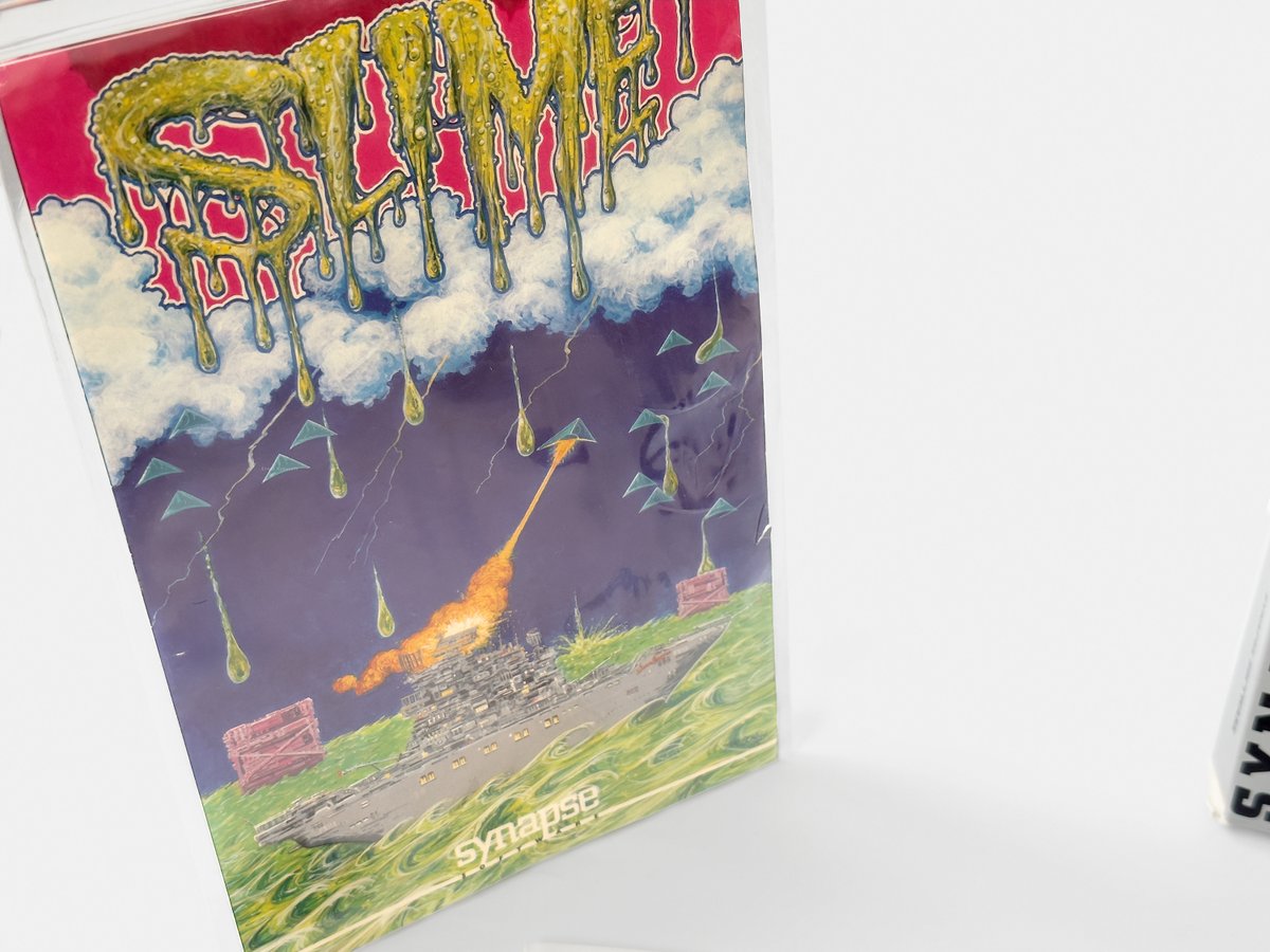 ErnstKrogtoft's tweet image. Q-Bits From my Personal Collection – Slime
retro365.blog/2023/04/19/q-b…
Part four in my series of smaller articles on Synapse Software, as told through the games that defined the company. 
#Slime #SynapseSoftware #SteveHales #Atari #retrogames