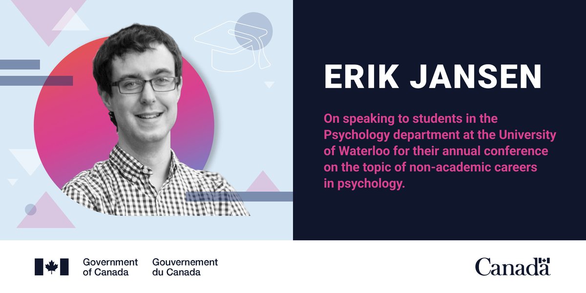 Last week, our #BeSci Fellow Erik Jansen spoke to students at <a href="/UW_PsychDisc/">UWaterloo Psychology Discovery Conference</a> about non-academic careers in psychology and shared his experience as an #ImpactCanada BeSci Fellow so far.

For more information on our Fellowship program, visit our website: ow.ly/f35r30suX5a