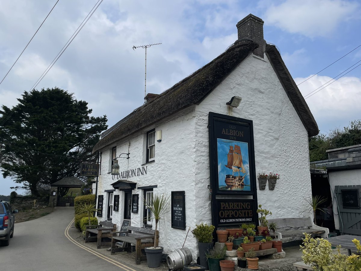 K9Caravanning's tweet image. If you ever visits #crantockvillage please visit the @OldAlbionInn. Fantastic fish n chips and a good selection of hand pull beers