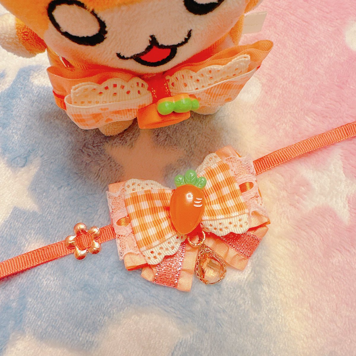 🥕🌼🎀
#ぬい撮り #ぬい撮りぼん #ぬい用小物