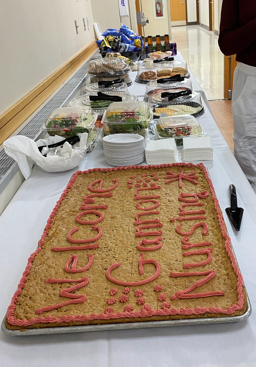 guvmson's tweet photo. Thanks @UPMC for the cookie welcome! Our students value their clinical learning experiences at all UPMC sites 🩺👩‍⚕️👨‍⚕️ https://t.co/4S8g4XkkVf