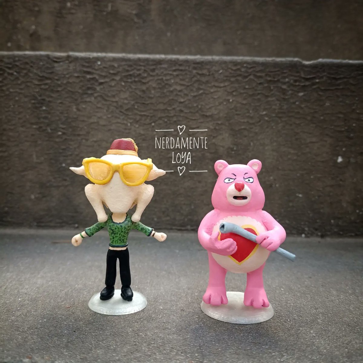 nerdamente_loya's tweet photo. Pedido a Nerdamente LOYA 🤓
#MonicaGeller  de #Friends y #ositoscariñositos de #lossimpsons en versión #Nerdito de 7cm 
🦃🕶️ 
🧸👊 https://t.co/zcSwrWXuMv