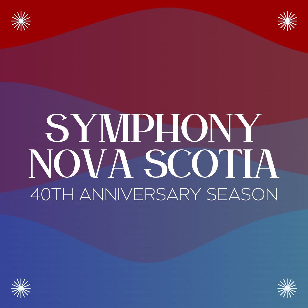 SymphonyNS's tweet photo. ✨JUST ANNOUNCED✨
Symphony Nova Scotia's special 2023/24 season! We're celebrating 40 years of making music in the community with so many wonderful tributes to those who came before us, as well as featuring the best of what’s to come. 1/3 https://t.co/TE3T6nPtjA