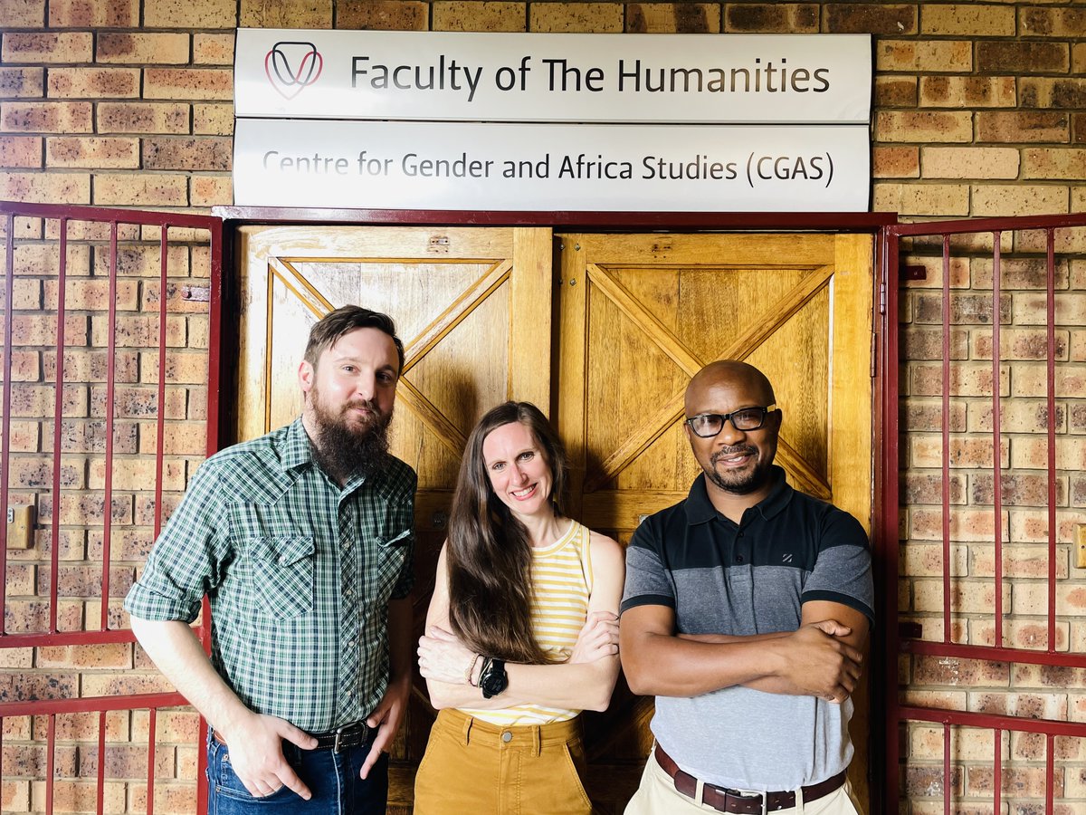 AppStateCAS's tweet photo. Trevor McKenzie (Center for Appalachian Studies) and Dr. Julie Shepherd-Powell (IDS) visited colleagues at the University of the Free State's Qwaqwa Campus in early March.
Read about their visit here: https://t.co/JFD4i7I2Pj
#AppStateCAS #AppStateAppStudies #AppStateIDS https://t.co/EKsZKCeckY