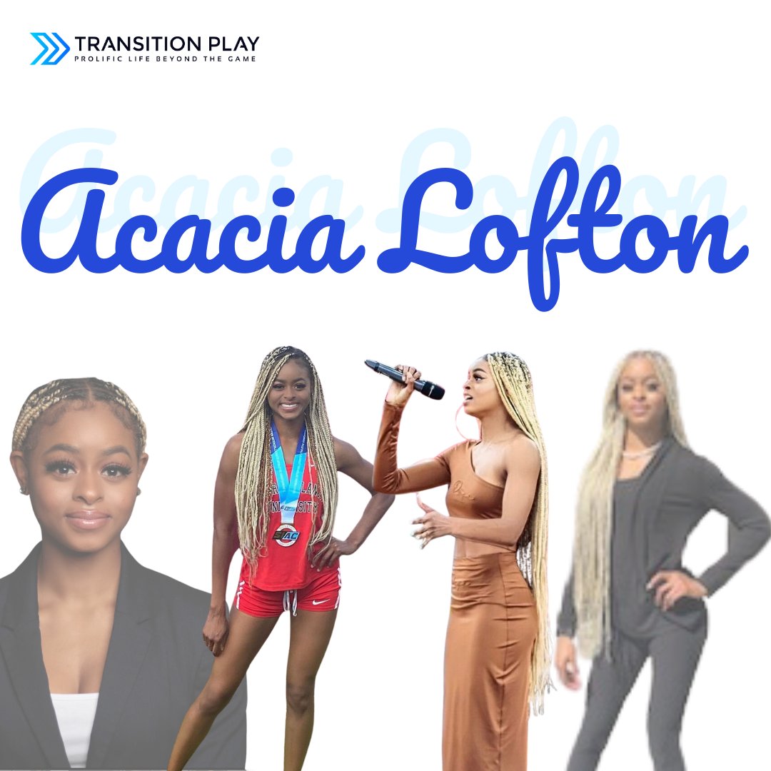 transition_play's tweet photo. Meet Acacia Lofton majoring in Business Administration @CAU. Acacia is a gold medallist 🏅 and record holder in Pole Vault. Outside of Track and Field, Acacia sings 🎶 and is a model. She's a soprano in the Philharmonic Society.

#BeCollective #ProlificLifeBeyondTheGame https://t.co/QDTp0mICm9