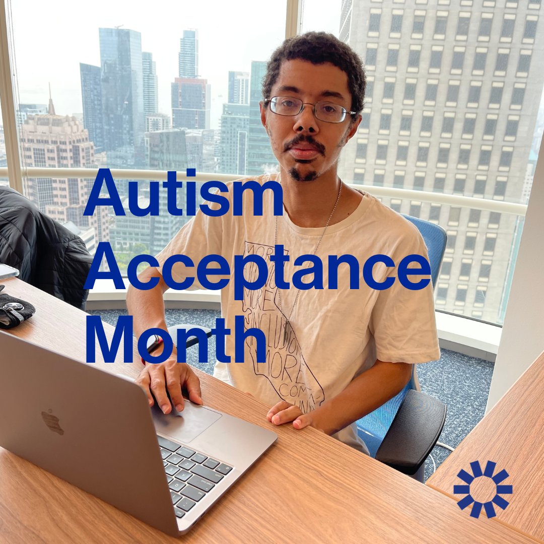 TheKelseyMore's tweet photo. April is Autism Awareness Month. I’m Isaac, the Communications Analyst at The Kelsey and I have autism. Housing that is supportive of autistic people can be affordable, include designs that support access needs, and have residential services and community inclusion programming. https://t.co/U7BvGzdhuP