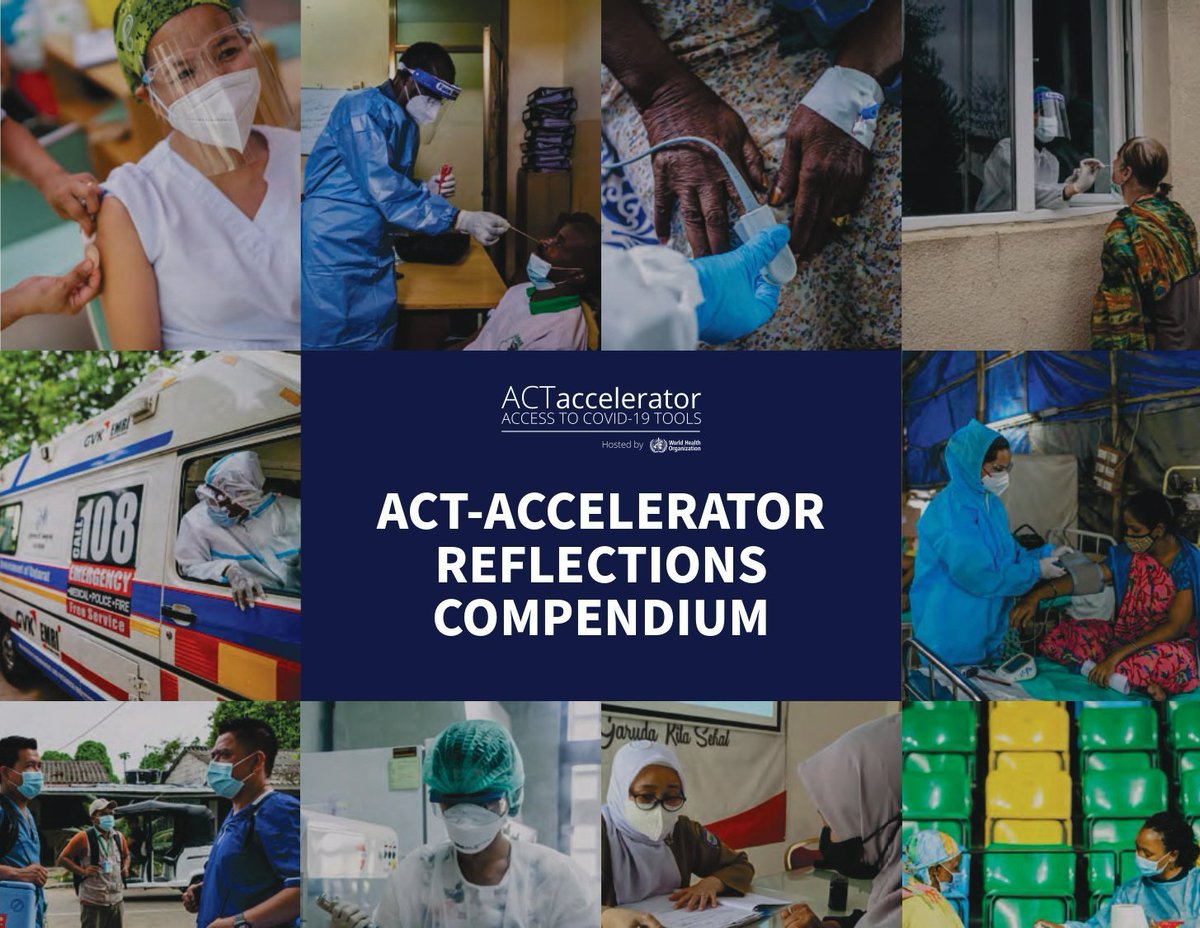 Unitaid (@UNITAID) on Twitter photo 2023-04-19 16:00:49 The @ACTAccelerator Reflections Compendium features voices from across the partnership, reflecting on the experiences, successes and challenges of this unprecedented global collaboration and highlighting important learnings for the future. Find out more: bit.ly/3UCXAZ3 The @ACTAccelerator Reflections Compendium features voices from across the partnership, reflecting on the experiences, successes and challenges of this unprecedented global collaboration and highlighting important learnings for the future. Find out more: bit.ly/3UCXAZ3