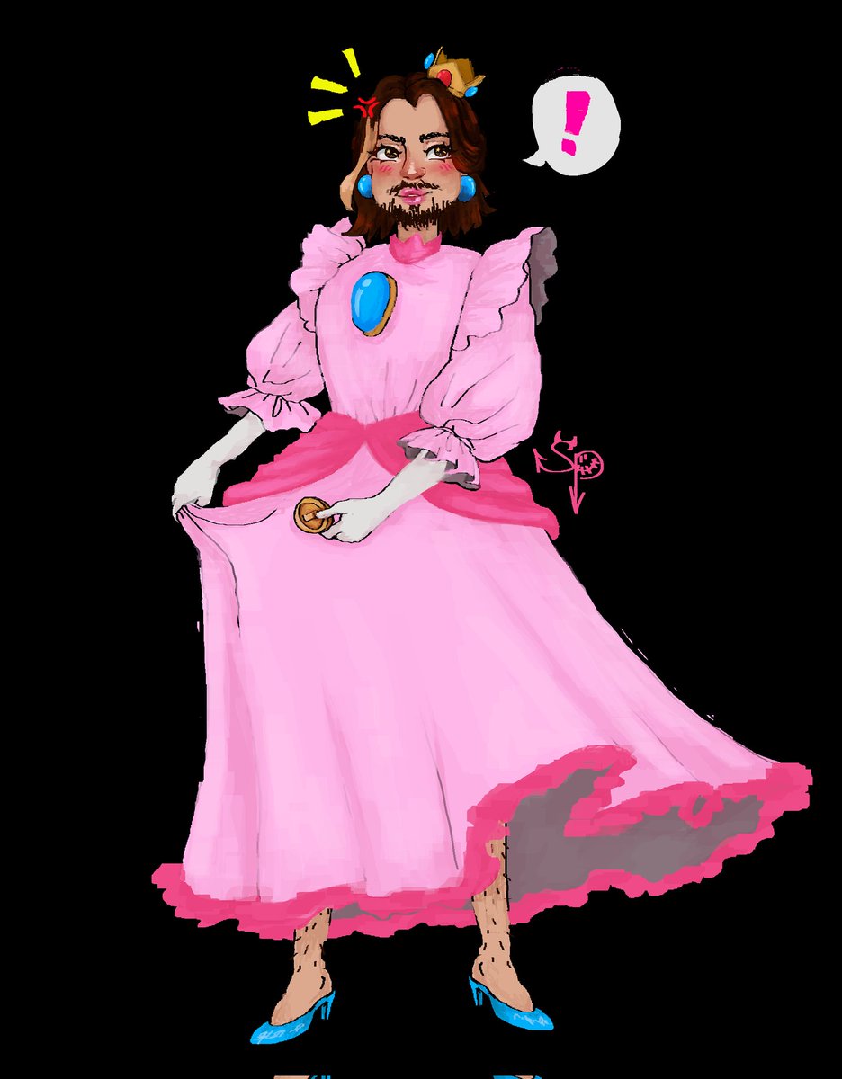 Conferreti's tweet photo. Forcing my brain to learn how to render!! 

No better way than to use a pretty princess ;) 
#art #fanart #ArtistOnTwitter #GameGrumps #ArinHanson #Egoraptor #PrincessPeach https://t.co/8VNOMEKtYb