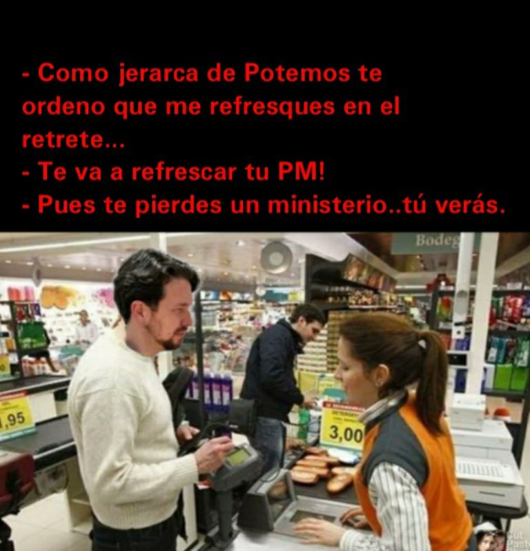 Potistas0's tweet photo. El gobierno de la #PsoEres y sus #NarcoChaviztaBolivarianos, es un gobierno muy "personalista"...
Saca decretazos y leyes para perseguir a parsonas individualmente como #Alvise o #DaniDsk
#DesockupaNoSeToca
#QuerellaParaLaSecta https://t.co/s5Cdyktu8u