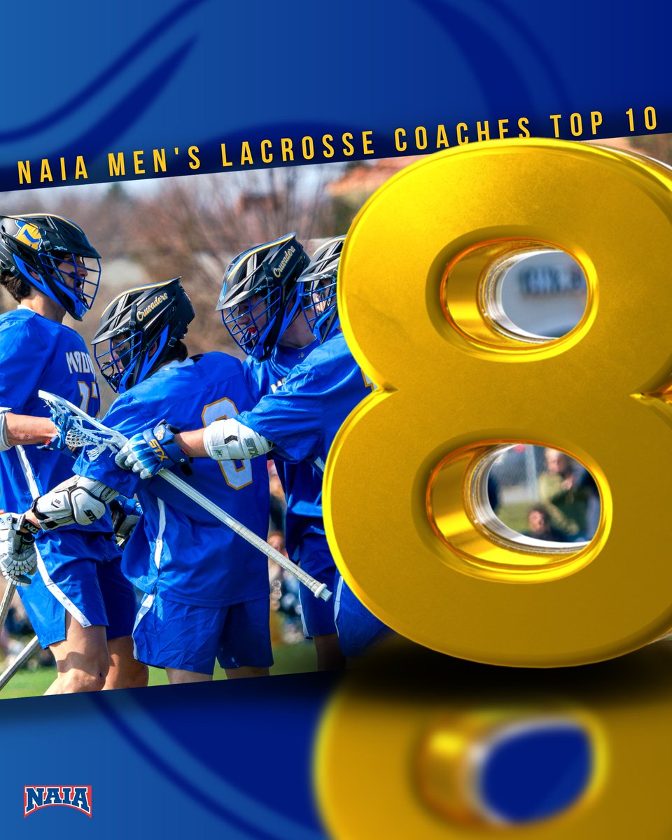MUCrusadersMLAX's tweet photo. Woke up in the Top 10 🥱

#CrusaderNation #MadonnaLacrosse https://t.co/TbznAj8DZ4