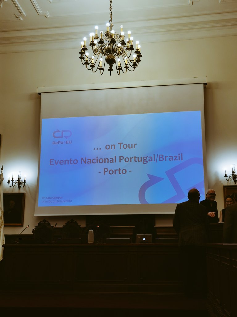 It's on! 🔛 
Our national dissemination event of #REPO4EU just started at Reitoria 💊 @REPO4EU
#drugrepurposing