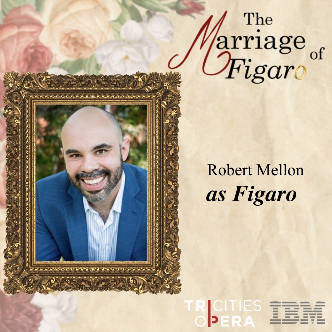 tricitiesopera's tweet photo. FIGARO!
Robert Mellon joins the cast of the Marriage of Figaro as the valet to the count, Figaro. Mr. Mellon is a talented baritone making his TCO debut. In recent years, he performed with the Lyric Opera of Kansas City as Escamillo in Carmen, Tulsa Opera in L’italiana in Alge... https://t.co/uDvxglSQNG