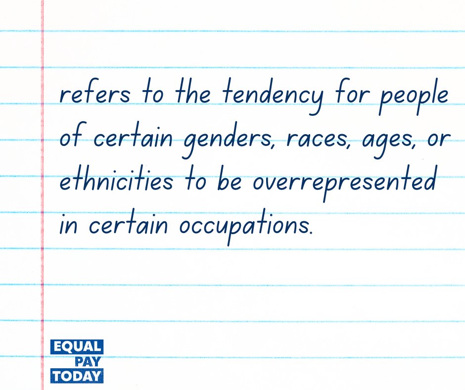 EqualPay2dayOrg's tweet photo. #WednesdayWisdom with Equal Pay Today! We will be breaking down language every week so you can learn to fight for #EqualPay.
#LearnwithEPT #occupationalsegregation #EqualPayEqualWork https://t.co/GwlpFZCPVm