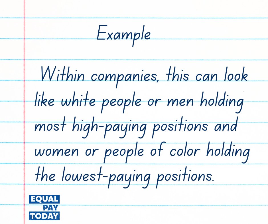 EqualPay2dayOrg's tweet photo. #WednesdayWisdom with Equal Pay Today! We will be breaking down language every week so you can learn to fight for #EqualPay.
#LearnwithEPT #occupationalsegregation #EqualPayEqualWork https://t.co/GwlpFZCPVm