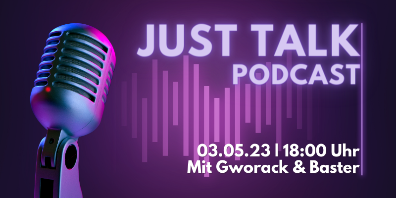 SHOWBASTERS's tweet photo. Brandneu!🔥 Wir starten am 03. Mai mit unseren Just Talk #Podcast - live auf Twitch! Den Start machen @OnkelGworack und der Baster. Seid jedoch auch auf andere bekannte Just Play Stimmen gespannt, die sich alle zwei Wochen zu Wort melden werden. https://t.co/Ck5PKfpq4Y