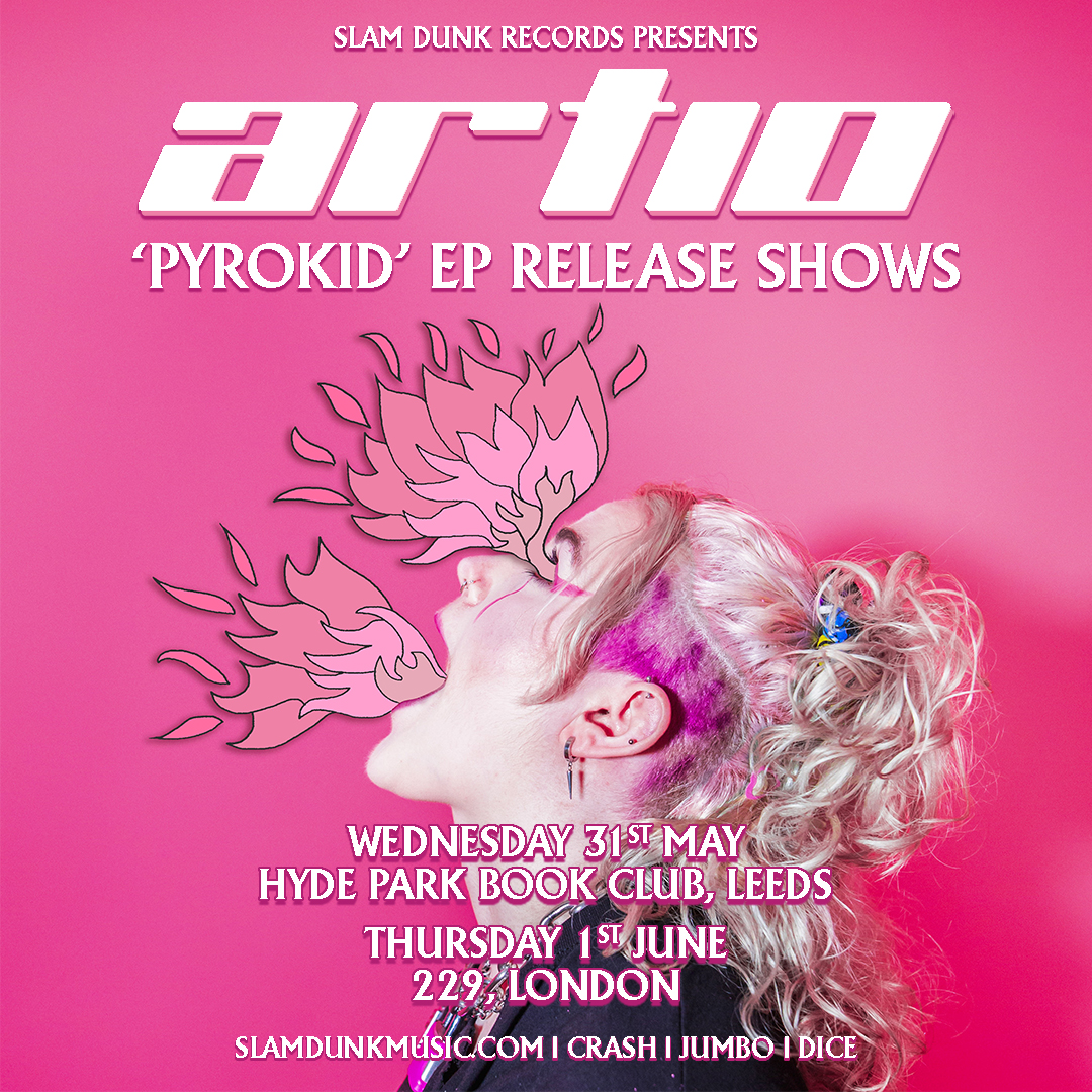 ICYMI: Leeds' queer alt rock band <a href="/Artiomusic/">Artio</a> are playing a hometown show at <a href="/HPBCLeeds/">Hyde Park Book Club</a> on Wednesday 1st May to celebrate the release of their EP 'Pyro Kid' 🔥 And they've just added a 2nd date at <a href="/229london/">229</a> on Thursday 1st June!

Tickets are on sale now!