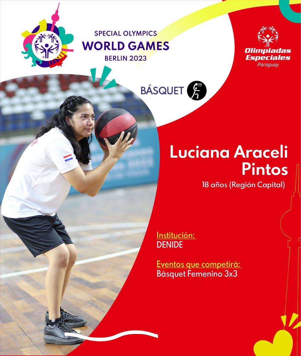 denidepy's tweet photo. 📷 Los juegos serán del 17 al 25 de junio en Berlín, Alemania.
@SOWG_Berlin2023
#DENIDE #Discapacidad #SpecialOlympicsWorldGames #JuntosImbatibles #TogetherUnstoppable #ZusammenUnschlagbar #RumboABerlín #Berlín2023 #NoPongasBarreras #EligeIncluir https://t.co/5VvloqQHgc