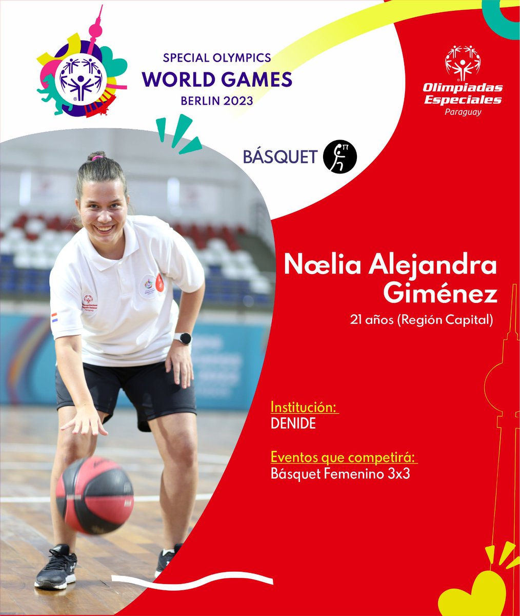 denidepy's tweet photo. 📷 Los juegos serán del 17 al 25 de junio en Berlín, Alemania.
@SOWG_Berlin2023
#DENIDE #Discapacidad #SpecialOlympicsWorldGames #JuntosImbatibles #TogetherUnstoppable #ZusammenUnschlagbar #RumboABerlín #Berlín2023 #NoPongasBarreras #EligeIncluir https://t.co/5VvloqQHgc