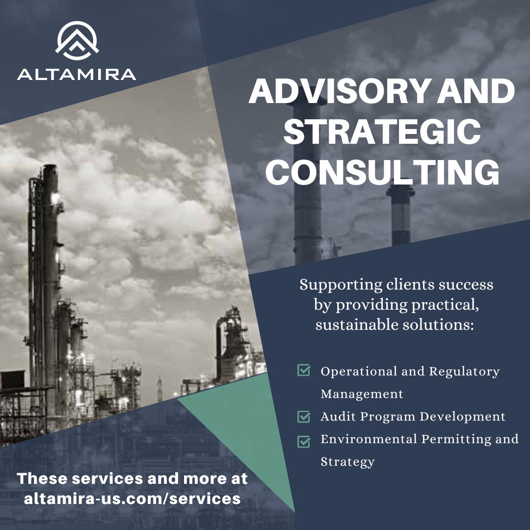altamira_us's tweet photo. #DidYouKnow that @Altamira’s experienced team of technical and regulatory experts has decades of experience delivering results that enhance operational performance? Learn more about how we can support your success by visiting https://t.co/b5DnyIaX6f.

#Altamira https://t.co/7SRMRcVEay