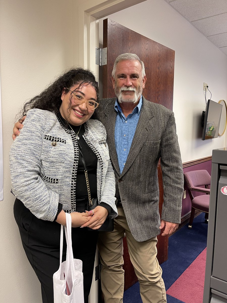 Carter4nv's tweet photo. Yesterday was Immigrant and Refugee Lobby Day.  I had the honor of meeting with a couple of people who came because of the hard work of @NVImmigrants, @PLANevada, @maketheroadnv, and all the other organizations that put together this important day at the #NVLeg! https://t.co/a7ZlRA9DTC