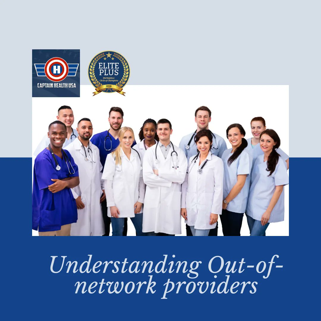 CaptainHealthUS's tweet photo. Out-of-network providers are #Medical professionals and facilities that have not contracted with an individual’s #insurance company. Using out-of-network #providers can result in higher out-of-pocket costs for medical services. https://t.co/kpL3ZkZNBY
