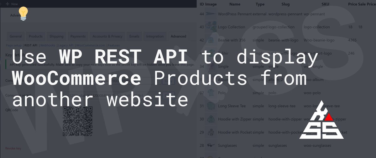 pejcic_rs's tweet image. Use WP REST API to display #WooCommerce Products from another website wpxss.com/woocommerce/us… #WPRESTAPI