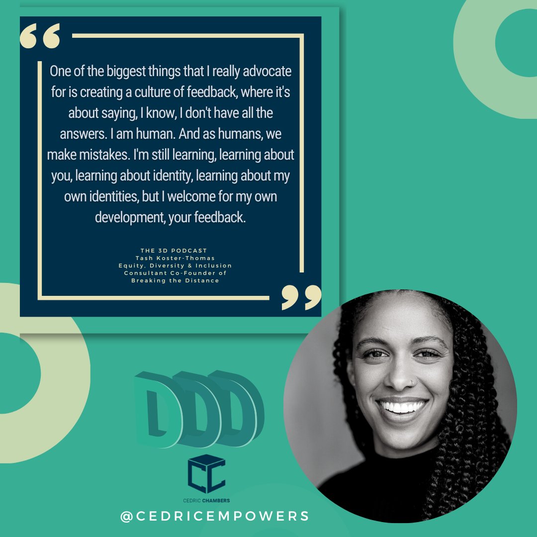 On this episode, Tash emphasizes the importance of fostering a culture of feedback in which individuals acknowledge their fallibility, embrace vulnerability, and prioritize continuous learning and growth.
Listen to the full episode⬇️
Available on all streaming platforms! 🔥