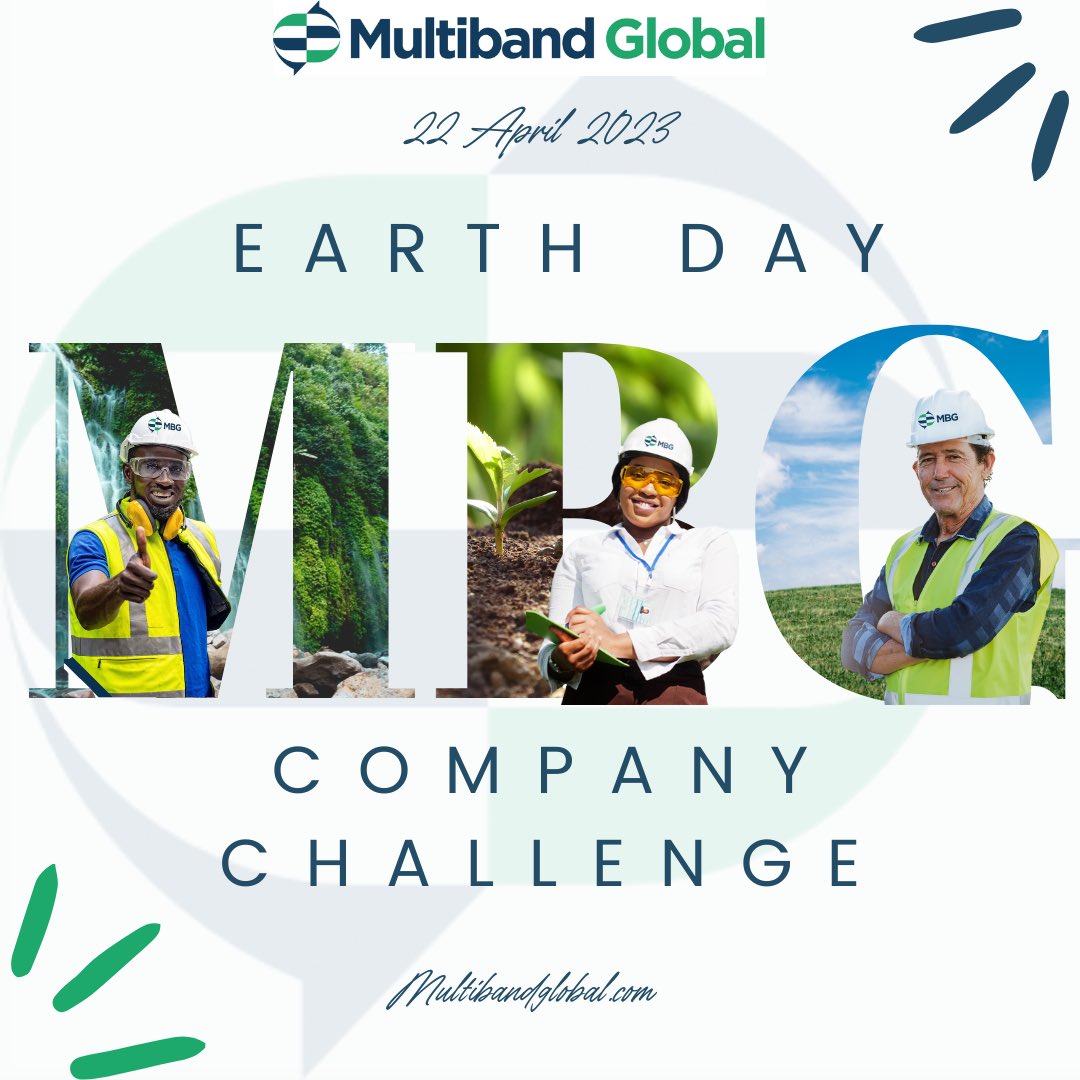 MultibandGlobal's tweet image. As we approach another Earth Day, it&apos;s important to reflect on our relationship with the environment. Join our challenge and submit a photo of yourself helping the environment! While the challenges facing our planet can seem daunting, even small changes can make a significant…