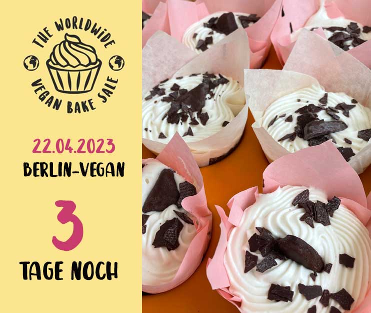 In Kürze findet endlich unser Berlin-Vegan Vegan Bake Sale statt!

Alle Infos findet ihr hier: facebook.com/events/7763119…

#BerlinVegan
