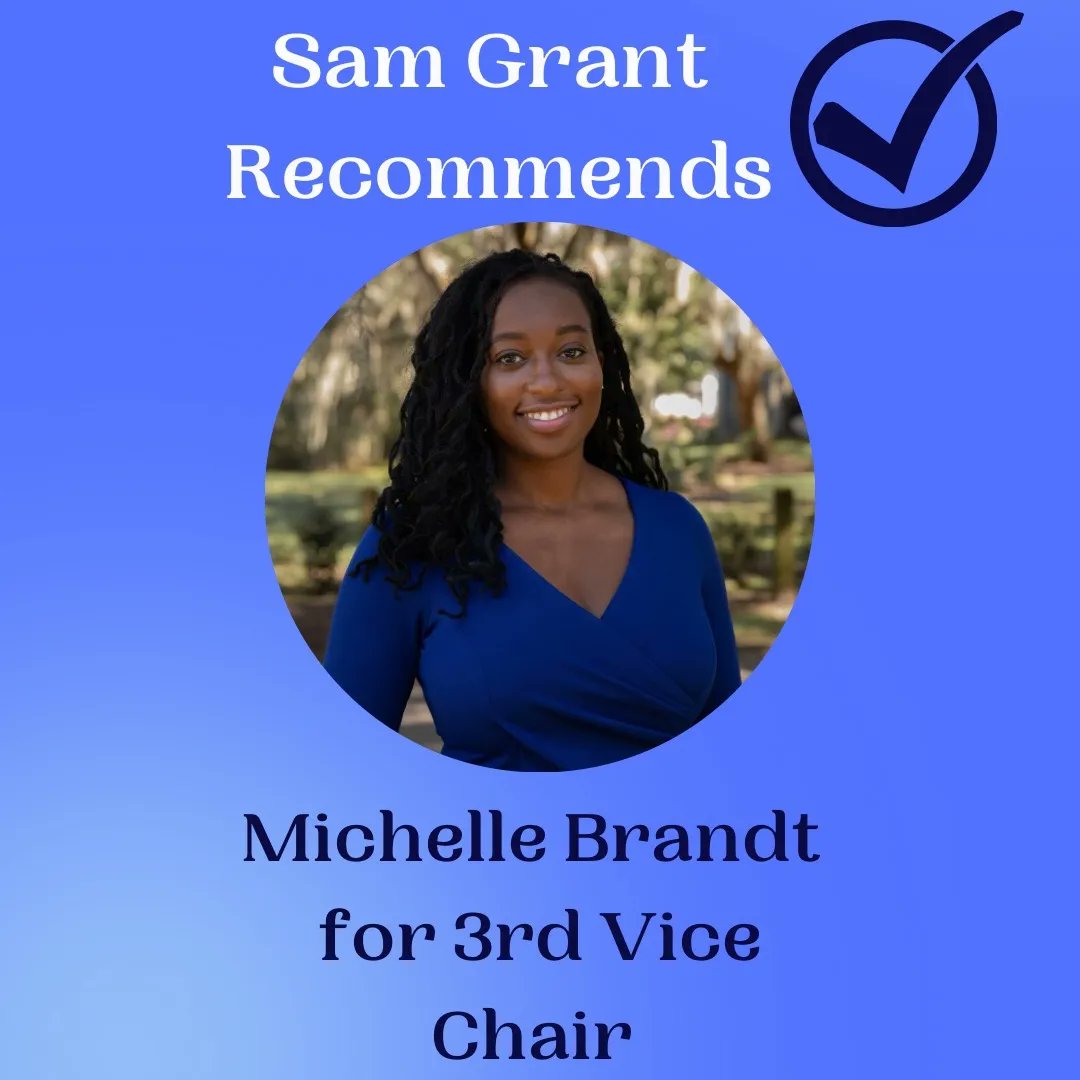 michelleforsc's tweet photo. 🚨 Recommendation Alert 🚨

Thank you @SamGrantSC for your support of me as the next 3rd Vice Chair for SCDP!

#michelleforsc #scdemocrats https://t.co/rlkeKTkoRl