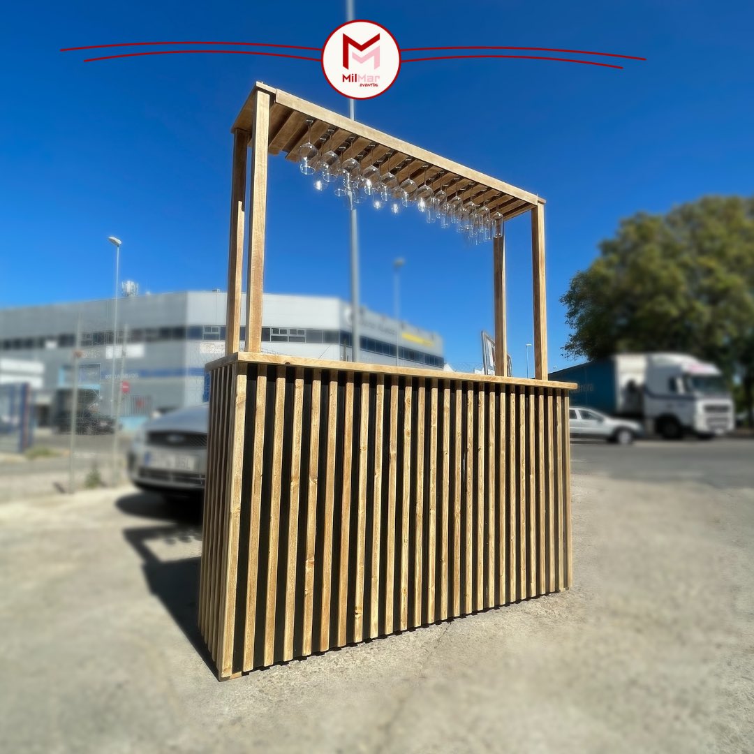 EventosMilmar's tweet photo. Ya disponible en nuestra WEB los las nuevas barras de madera COPERO 🍷.

Elegancia y utilidad en un solo producto.

No dudes en contactarnos! 📞 https://t.co/egwVhzkKCe