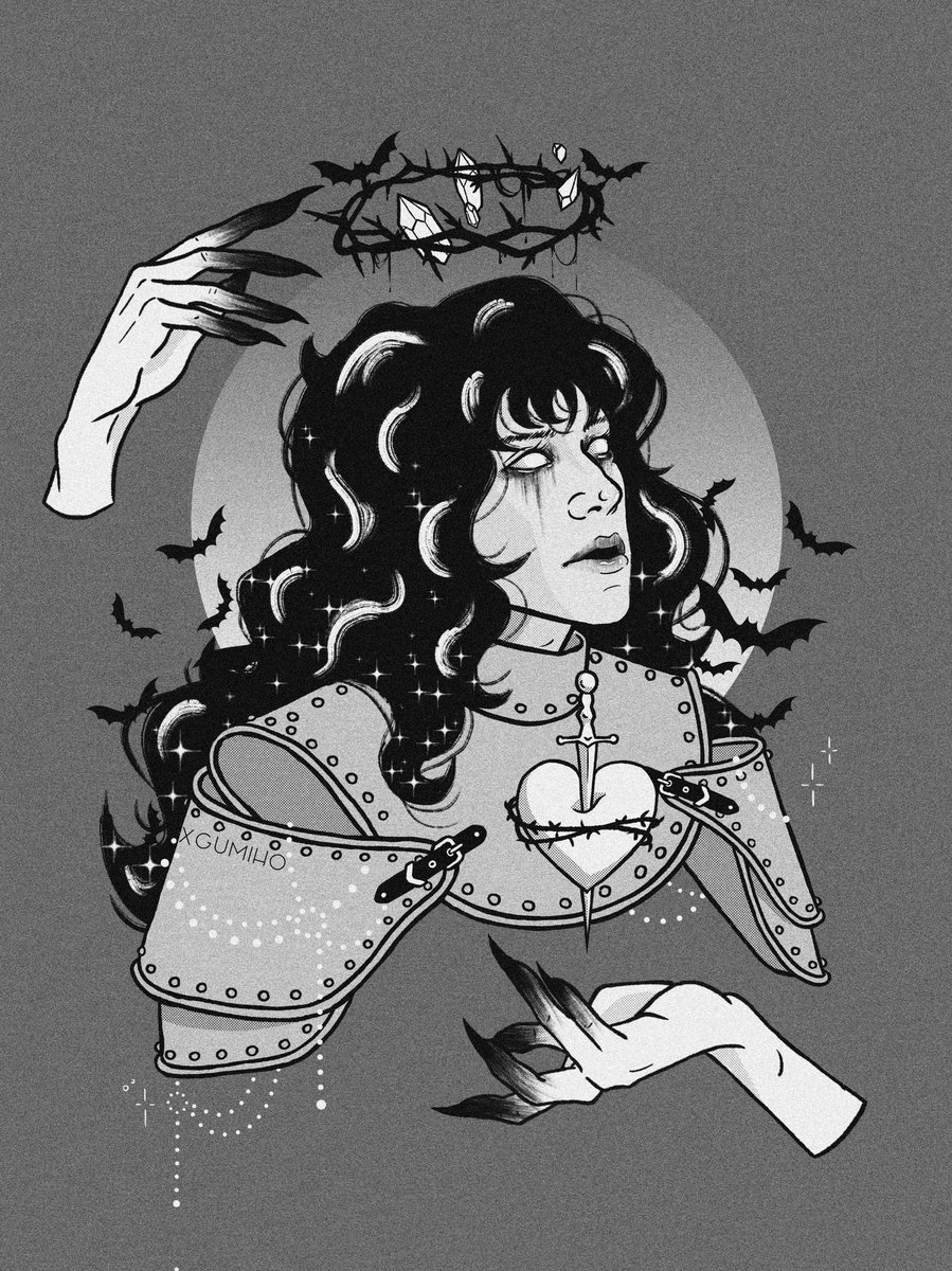 jul2ja's tweet photo. my stranger things &amp; steddie art thread 🖤🧵

tw for blood and mild gore in some of the drawings https://t.co/rTljjCVfNF