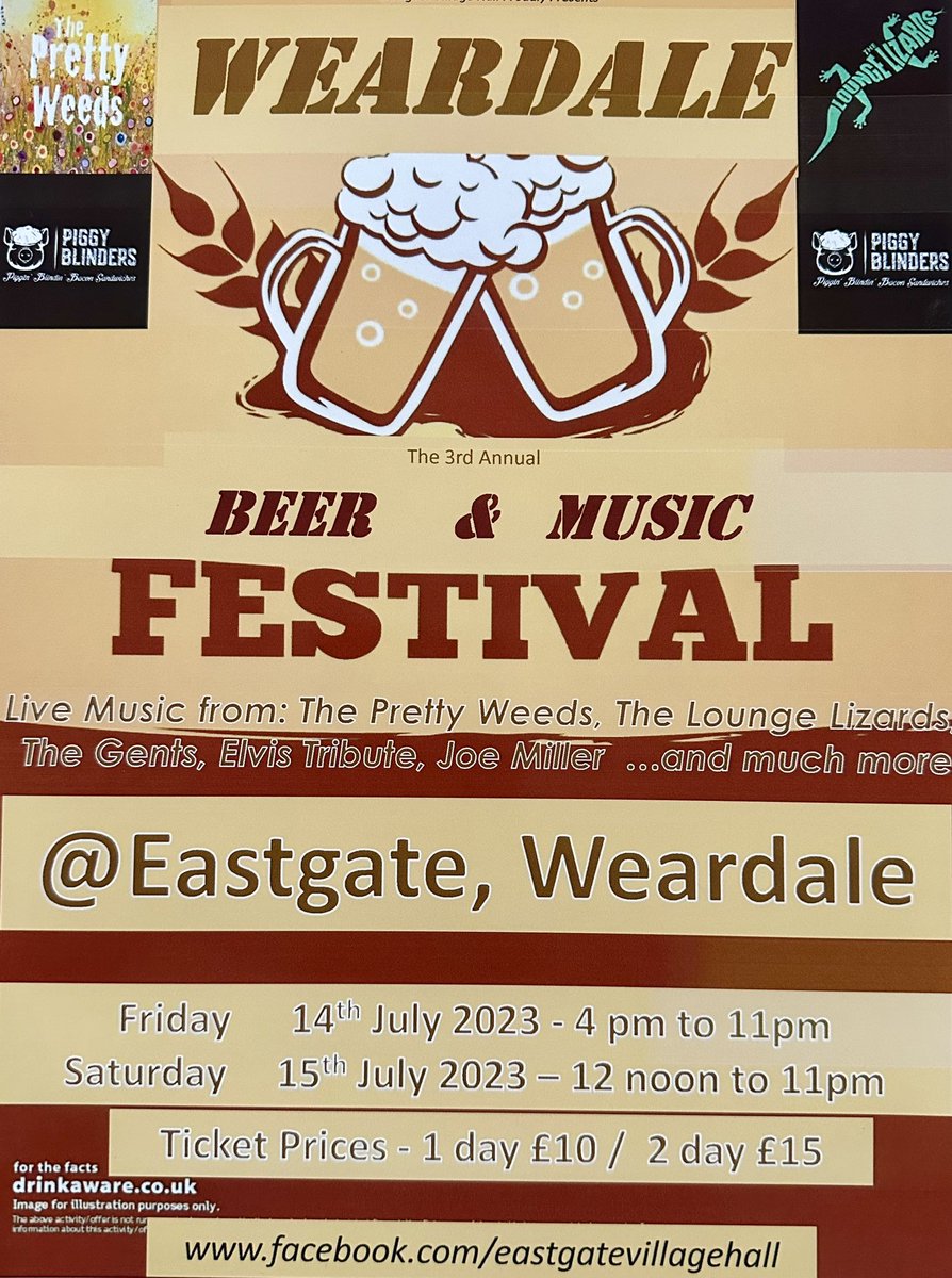 #weardale #eastgate #durham #DurhamDales #beer #BeerFestival