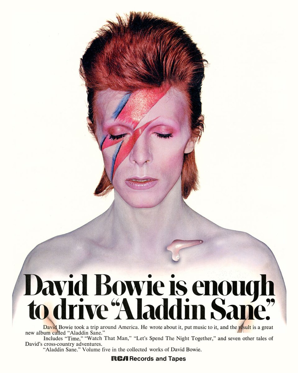 David Bowie Official tweet media